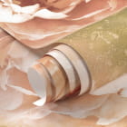 Мініатюра фотошпалер Малюнок півонії фрагмент # 1