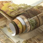 Миниатюра фотообоев Красивый дворик в Италии фрагмент #1