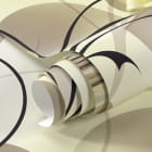 Миниатюра фотообоев Розы и сферы фрагмент #1