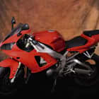 Превью фотообоев Красный мотоцикл