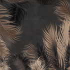 Превью фотообоев Тёмно-золотые листья пальмы