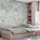 Мініатюра фотошпалер Рибки у смарагдовому морі в інтер'єрі підліткової