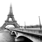 Превью фотообоев Чёрно-белый Париж