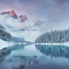 Превью фотообоев Горы зимой