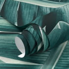 Миниатюра фотообоев Большие листья на белом фоне фрагмент #1