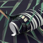 Мініатюра фотошпалер Яскраве тропічне листя фрагмент # 1