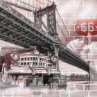 Превью фотообоев Манхэттенский мост