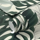 Мініатюра фотошпалер Ніжне листя монстери фрагмент # 1