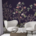 Миниатюра фотообоев Прекрасный ночной сад в интерьере холла