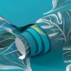 Миниатюра фотообоев Весенние тропические листья фрагмент #1