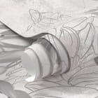 Миниатюра фотообоев Нарисованные цветы фрагмент #1