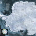 Превью фотообоев Карта Антарктиды