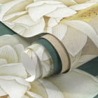 Миниатюра фотообоев Китайский лотос фрагмент #1