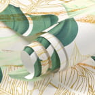 Мініатюра фотошпалер Листя тропічного лісу фрагмент # 1