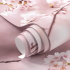 Мініатюра фотошпалер Сакура рожева фрагмент # 1