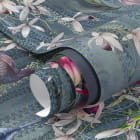 Мініатюра фотошпалер Колібрі в саду фрагмент # 1