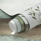 Миниатюра фотообоев Сакура белого цвета фрагмент #1