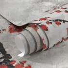 Миниатюра фотообоев Красная сакура фрагмент #1