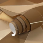 Мініатюра фотошпалер Золота геометрія 3Д фрагмент # 1