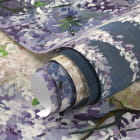 Миниатюра фотообоев Ветви сирени, акварель фрагмент #1