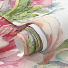 Миниатюра фотообоев Нежные цветы, акварель фрагмент #1