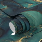 Миниатюра фотообоев Синий флюид фрагмент #1