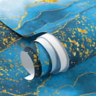 Миниатюра фотообоев Лазурная гладь, флюид фрагмент #1