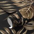 Миниатюра фотообоев Золотые листья тропиков фрагмент #1