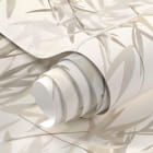 Миниатюра фотообоев Бамбуковый лес, акварель фрагмент #1