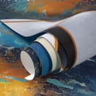 Мініатюра фотошпалер Футбольний м'яч 3Д арт фрагмент # 1