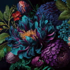 Мініатюра фотошпалер Яскраві квіти 3Д