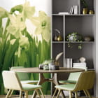 Миниатюра фотообоев Нарциссы в интерьере кухни