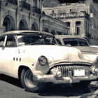 Превью фотообоев Кубинские автомобили